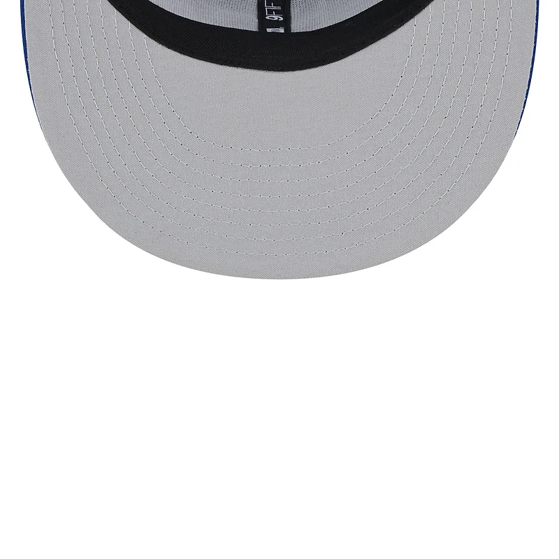 Men's New Era Royal Kansas City Royals Team Color Trucker 9FIFTY Snapback Hat
