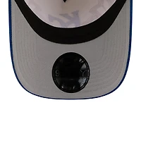 Casquette ajustable New Era Stone Kansas City Royals 9FORTY à coutures western pour homme