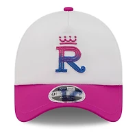 Men's New Era White/Purple Kansas City Royals 2026 City Connect Apex 9FORTY Adjustable Hat