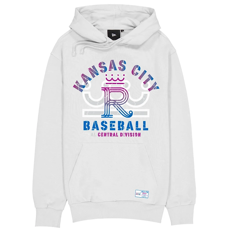 Men's New Era  White Kansas City Royals 2026 Connect Hoodie
