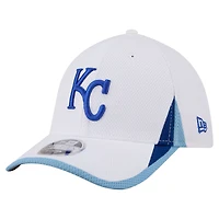 Casquette New Era blanche pour homme Kansas City Royals
