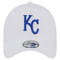 Casquette ajustable 9FORTY TC A-Frame New Era pour hommes, blanche, Kansas City Royals