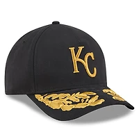 Casquette ajustable A-Frame 9FORTY noire des Royals de Kansas City pour homme New Era x Alpha Industries