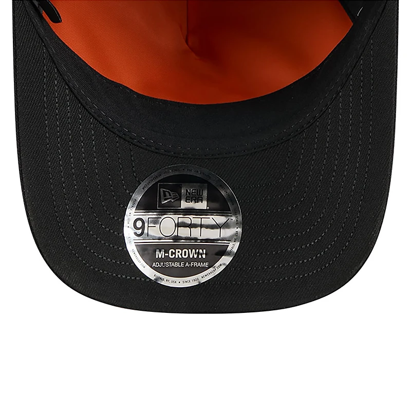 Casquette ajustable A-Frame 9FORTY noire des Royals de Kansas City pour homme New Era x Alpha Industries