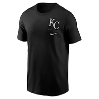 Men's Nike  Black Kansas City Royals Bar Loading T-Shirt