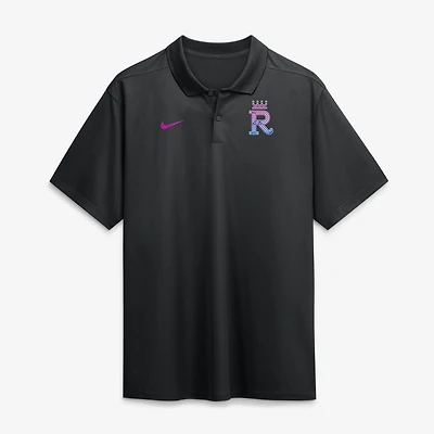 Men's Nike Black Kansas City Royals Connect Victory Dri-FIT Polo
