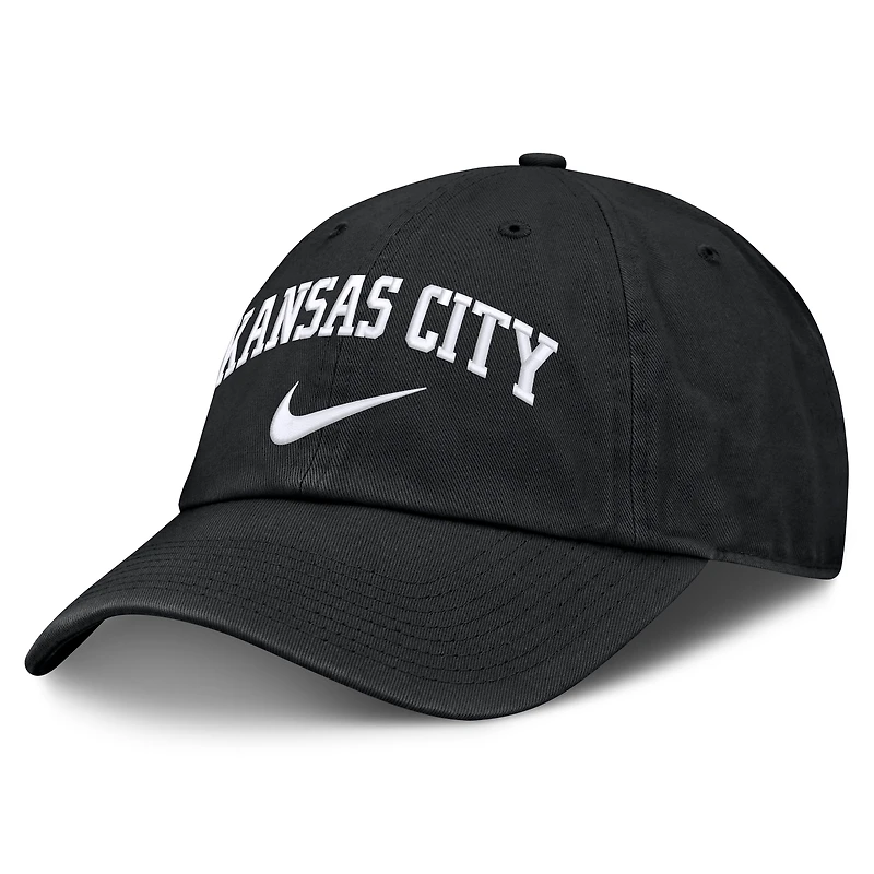 Casquette ajustable Nike noire Kansas City Royals Primetime Club pour homme