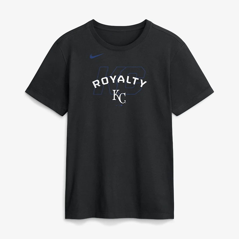 T-shirt Nike noir pour homme Kansas City Royals Primetime Fashion