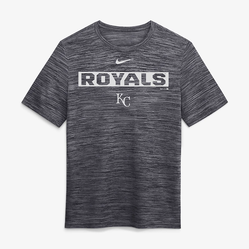Men's Nike Black Kansas City Royals Velocity Dri-FIT T-Shirt