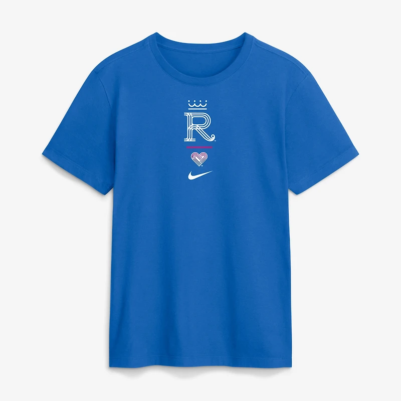 T-shirt Nike bleu Kansas City Royals 2026 Connect 2-Hit pour homme