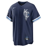 Men's Nike Bo Jackson Navy Kansas City Royals Connect Replica Player Jersey