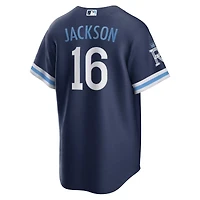 Men's Nike Bo Jackson Navy Kansas City Royals Connect Replica Player Jersey