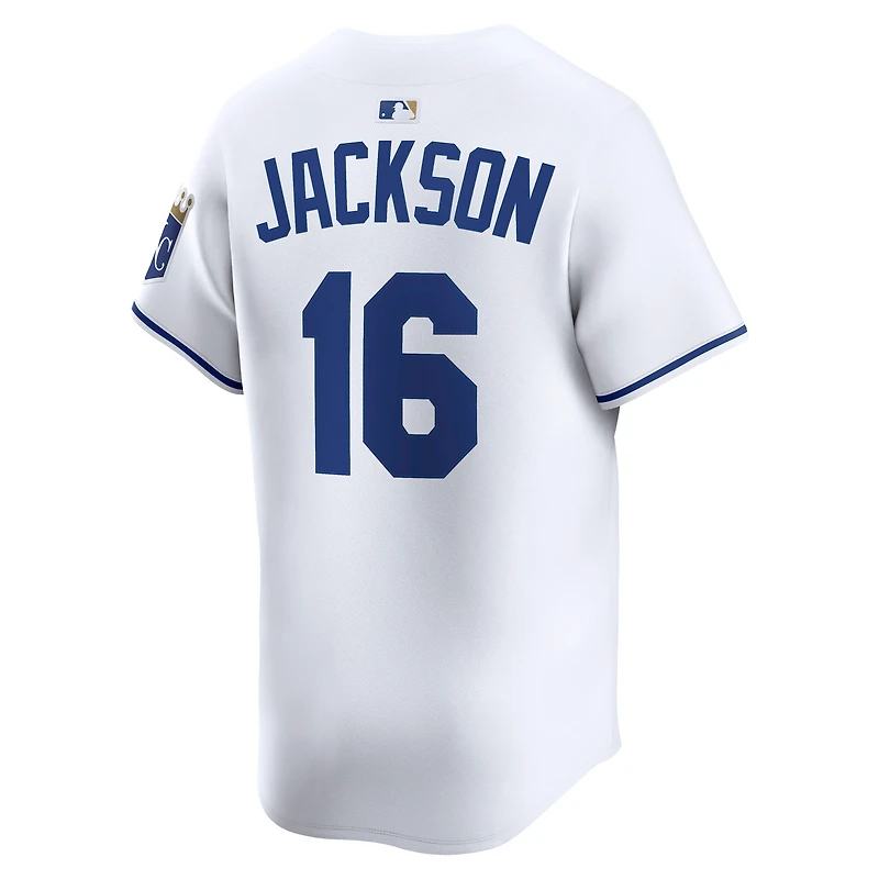 Men's Nike Bo Jackson White Kansas City Royals Home Limited Player Jersey