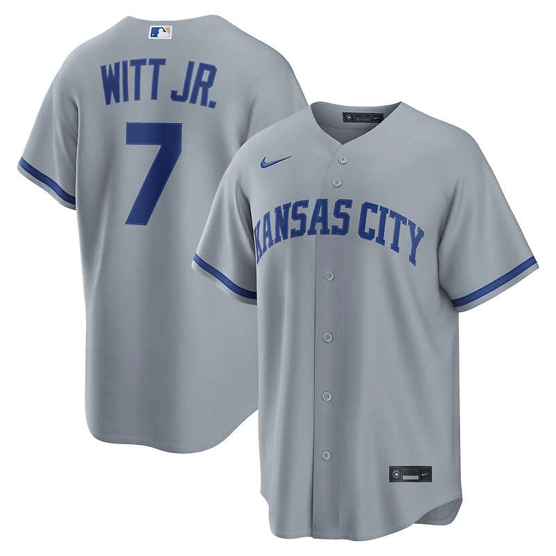 Men's Nike Bobby Witt Jr. Royal Kansas City Royals Alternate Replica Jersey