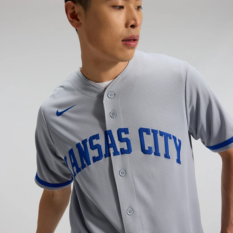 Men's Nike Bobby Witt Jr. Rush Blue Kansas City Royals Alternate 2 Replica Jersey