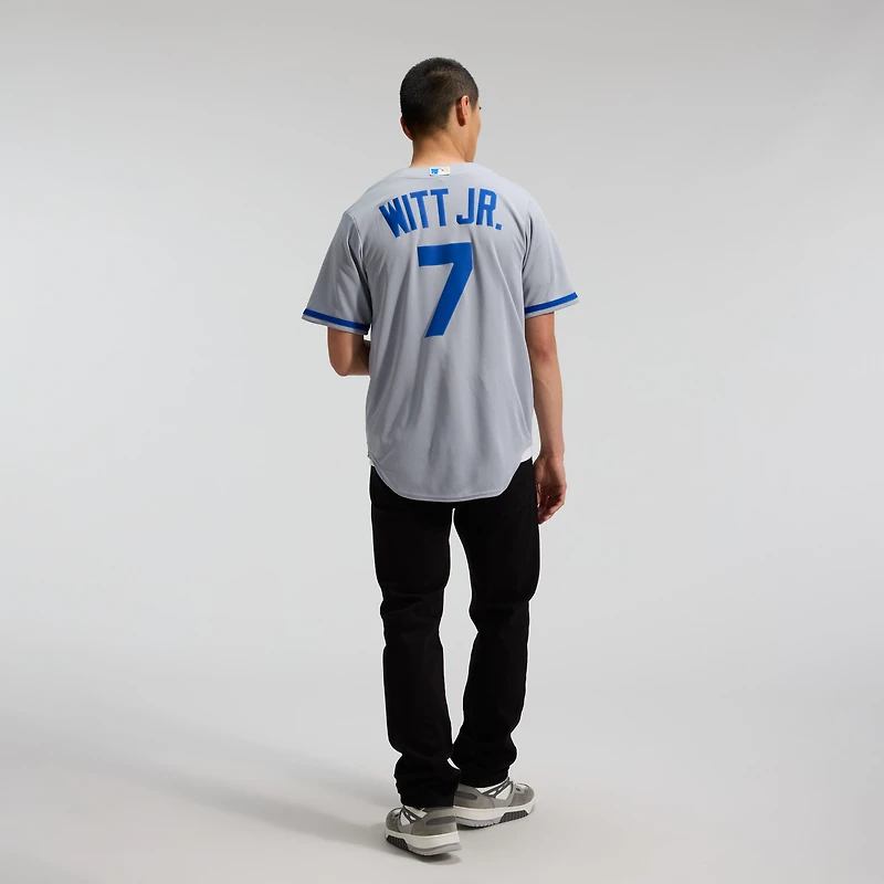 Men's Nike Bobby Witt Jr. Rush Blue Kansas City Royals Alternate 2 Replica Jersey