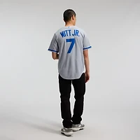 Men's Nike Bobby Witt Jr. Rush Blue Kansas City Royals Alternate 2 Replica Jersey