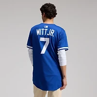 Men's Nike Bobby Witt Jr. Royal Kansas City Royals Alternate 2 Elite Player Jersey