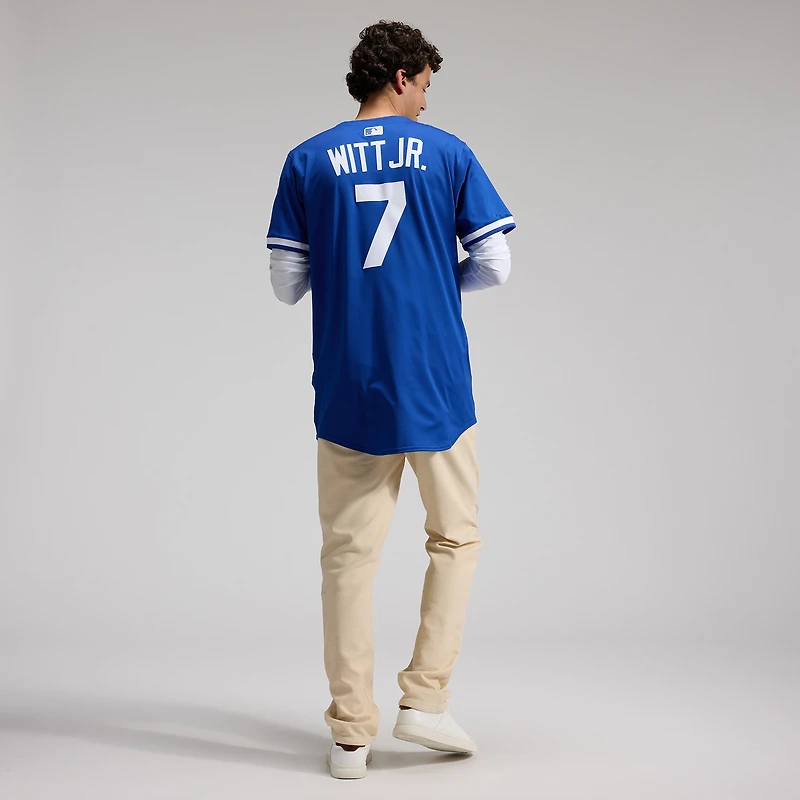 Men's Nike Bobby Witt Jr. Royal Kansas City Royals Alternate 2 Elite Player Jersey
