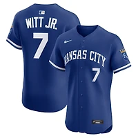 Maillot Nike Bobby Witt Jr. Royal Alternate 2 Elite Player pour homme des Royals de Kansas City