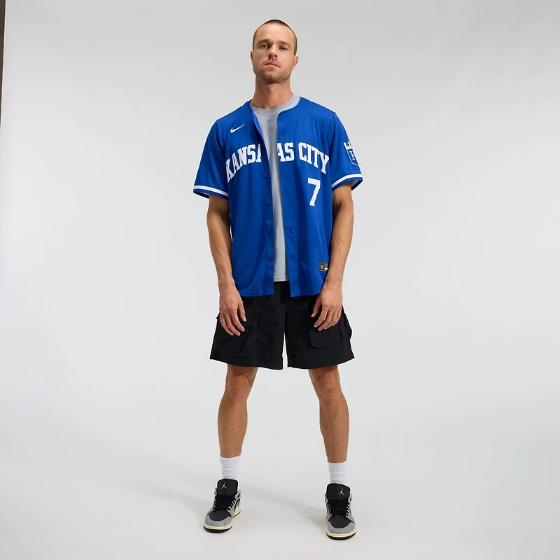 Men's Nike Bobby Witt Jr. Royal Kansas City Royals Alternate 2 Limited Player Jersey