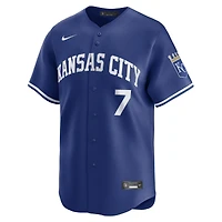 Maillot de joueur Nike Bobby Witt Jr. Royal Kansas City Royals Alternate 2 Limited pour homme