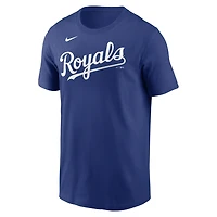 Men's Nike Bobby Witt Jr. Royal Kansas City Royals Name & Number T-Shirt