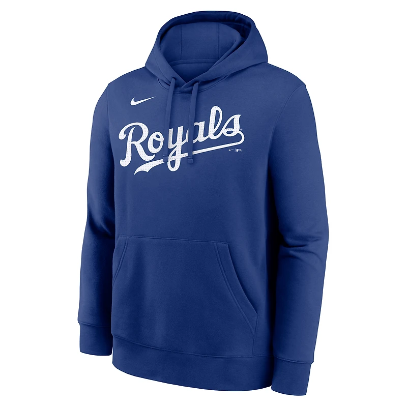 Sweat à capuche Nike Bobby Witt Jr. Royal pour homme, avec nom et numéro de joueur des Royals Kansas City
