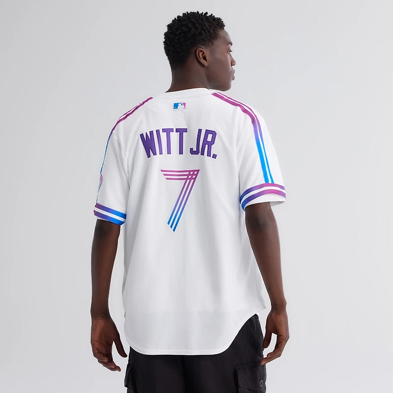 Maillot Nike Bobby Witt Jr. blanc Kansas City Royals 2026 Connect Stadium pour homme