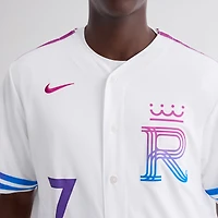 Men's Nike Bobby Witt Jr. White Kansas City Royals 2026 Connect Stadium Jersey