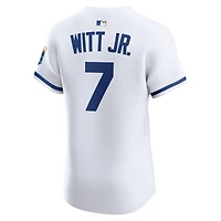 Men's Nike Bobby Witt Jr. White Kansas City Royals Home Elite Player Jersey