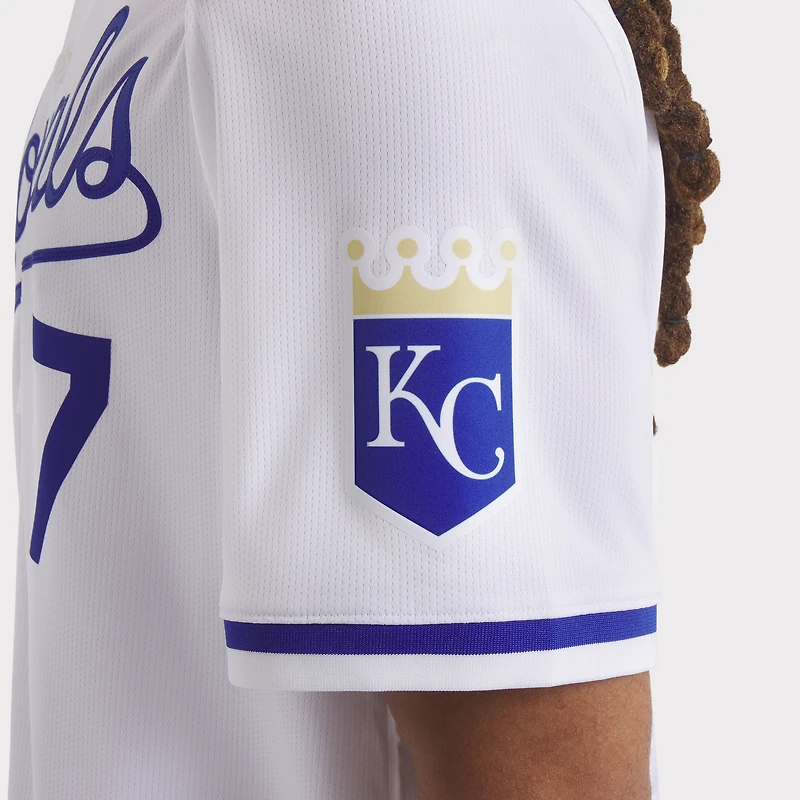 Men's Nike Bobby Witt Jr. White Kansas City Royals Home Limited Player Jersey