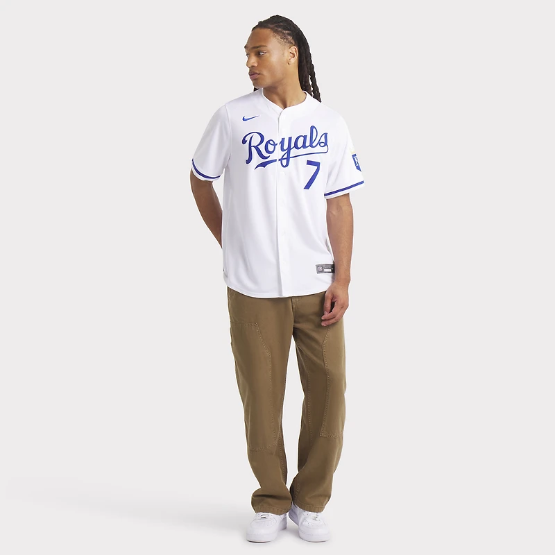Maillot de joueur Nike Bobby Witt Jr. pour hommes, blanc, Kansas City Royals, domicile, édition limitée