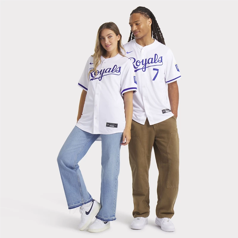 Men's Nike Bobby Witt Jr. White Kansas City Royals Home Limited Player Jersey