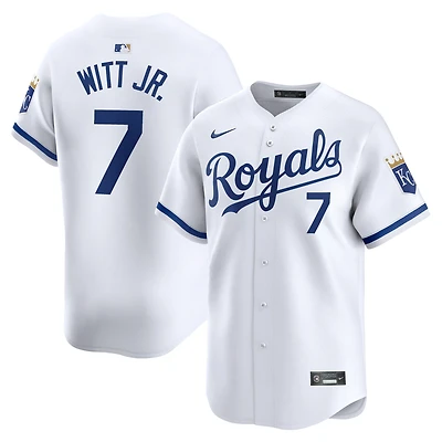 Maillot de joueur Nike Bobby Witt Jr. pour hommes, blanc, Kansas City Royals, domicile, édition limitée