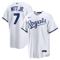 Men's Nike Bobby Witt Jr. White Kansas City Royals Home Replica Jersey