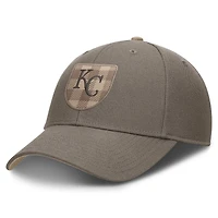 Men's Nike  Brown Kansas City Royals Statement Rise Adjustable Hat
