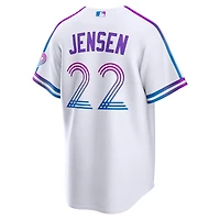 Men's Nike Carter Jensen White Kansas City Royals 2026 Connect Stadium Jersey