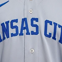 Men's Nike Gray Kansas City Royals 2022 Road Authentic Jersey