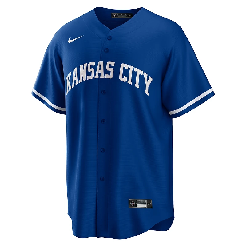 Maillot réplique alternatif Nike Jac Caglianone Royal Kansas City Royals pour homme