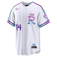 Men's Nike Jac Caglianone White Kansas City Royals 2026 Connect Stadium Jersey