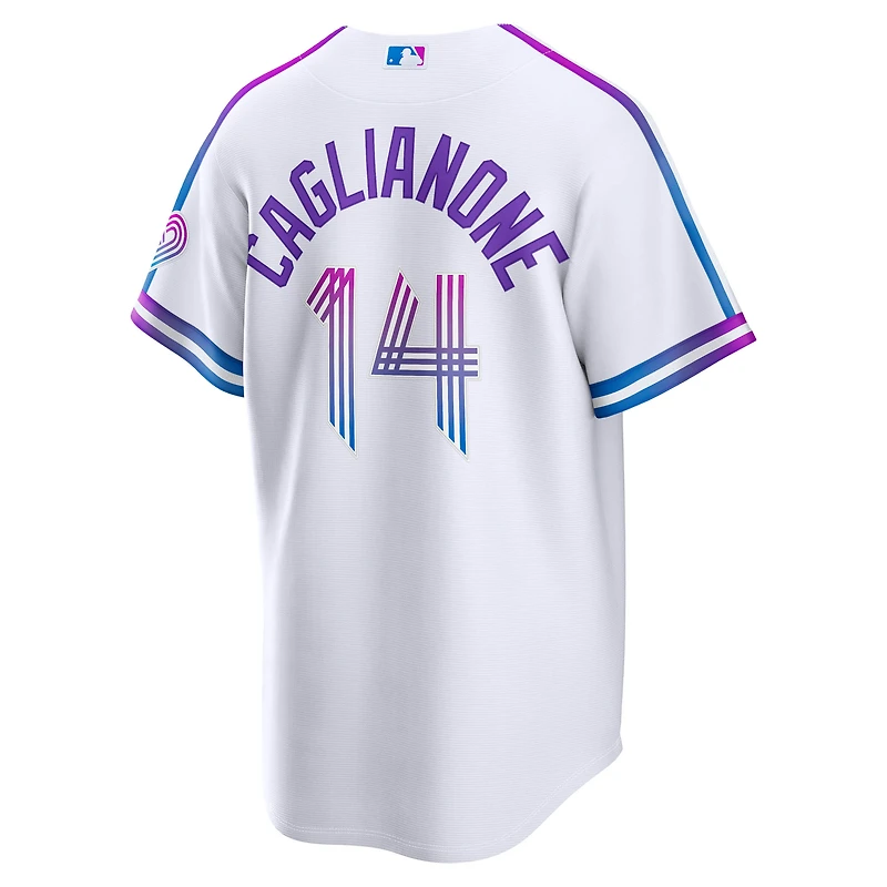 Men's Nike Jac Caglianone White Kansas City Royals 2026 Connect Stadium Jersey