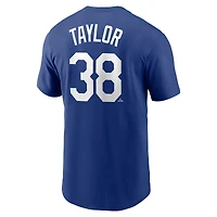 T-shirt Nike Josh Taylor Royal Kansas City Royals avec nom et numéro pour homme