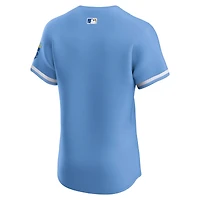 Maillot Nike bleu clair Kansas City Royals Alternate Elite pour homme