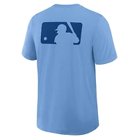 Men's Nike Light Blue Kansas City Royals Authentic Collection Early Work Tri-Blend Dri-FIT T-Shirt