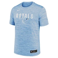 Men's Nike Light Blue Kansas City Royals Authentic Collection Velocity Dri-FIT T-Shirt