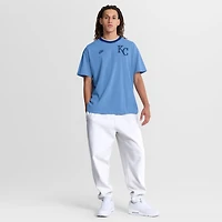 Men's Nike Light Blue Kansas City Royals Cooperstown Collection Ringer T-Shirt