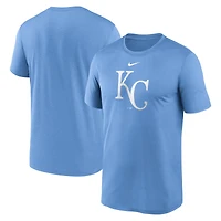Men's Nike  Light Blue Kansas City Royals Legend Fuse Large Logo Dri-FIT T-Shirt