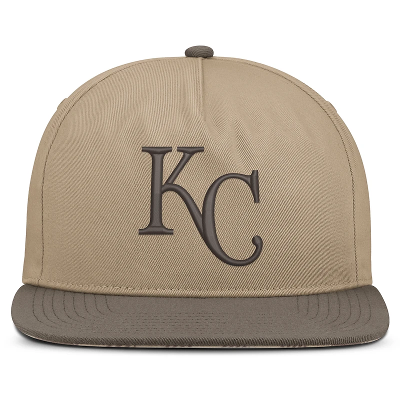 Casquette ajustable Nike Kansas City Royals marron clair pour homme