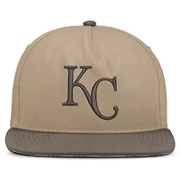 Casquette ajustable Nike Kansas City Royals marron clair pour homme